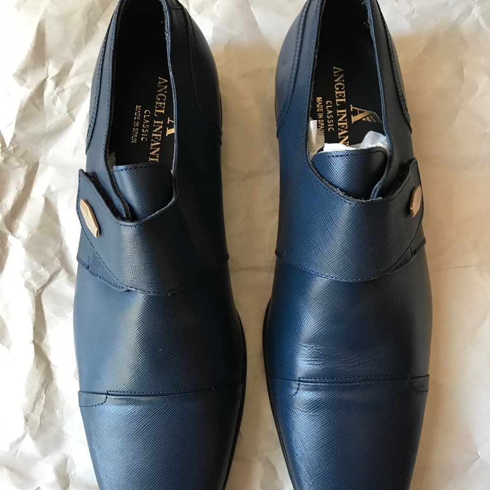 Infantes Spanish Leather shoes, Brand New, size 8 1/2